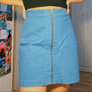Tillys Front Zip Skirt